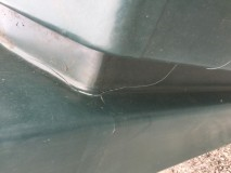 This tank in surrey has split due to the sun shining directly on it. 